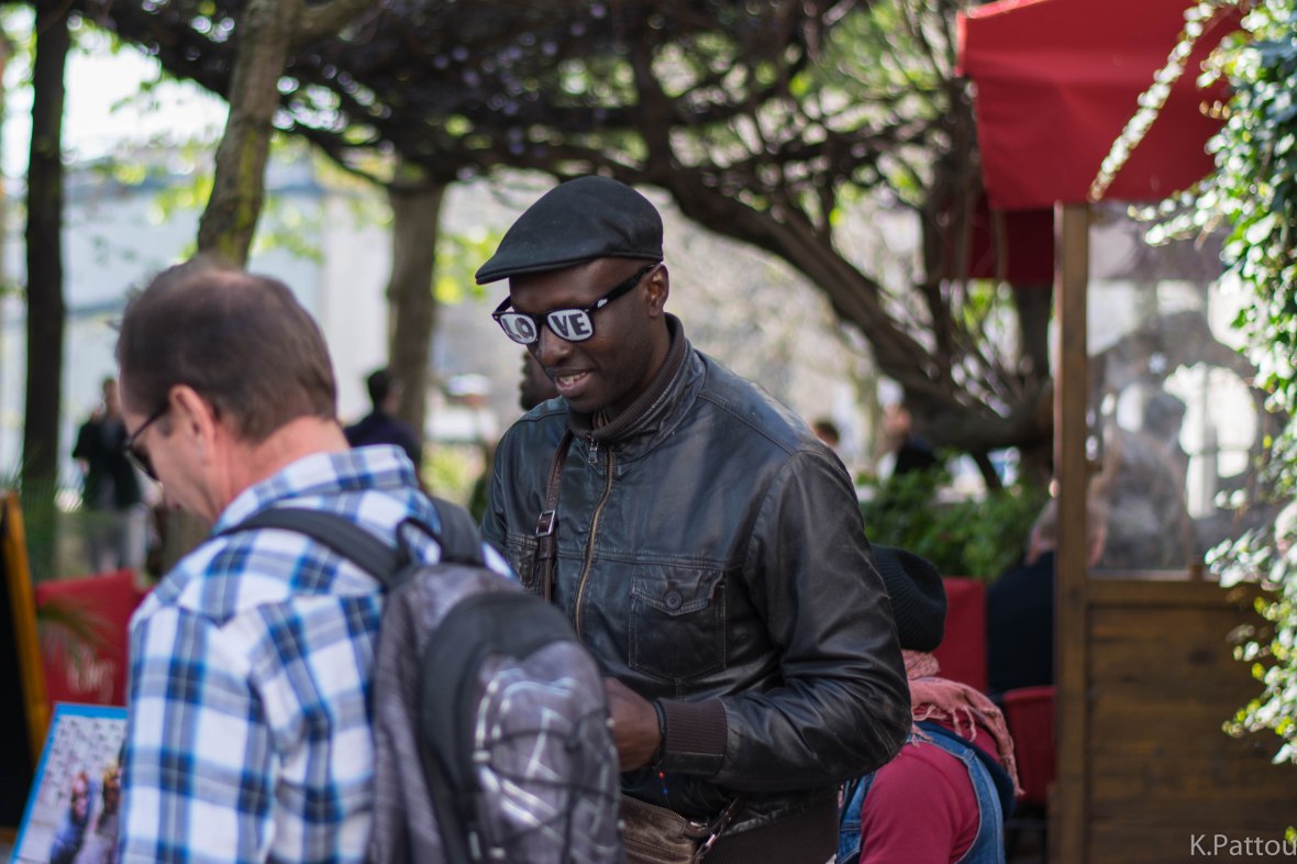 In the streets of Paris