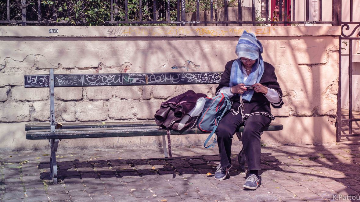 In the streets of Paris