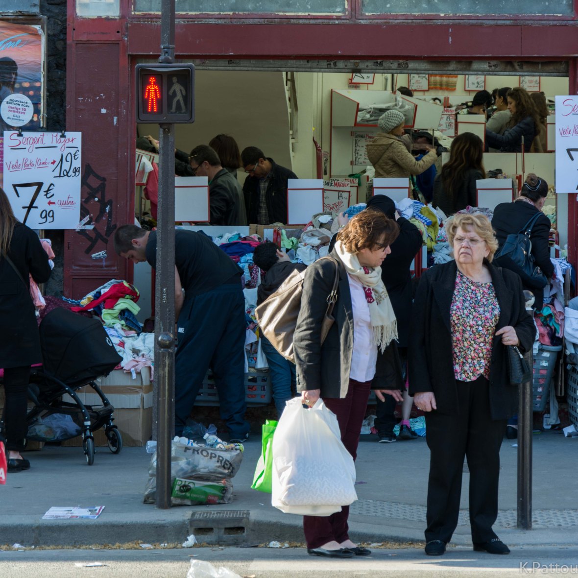 In the streets of Paris