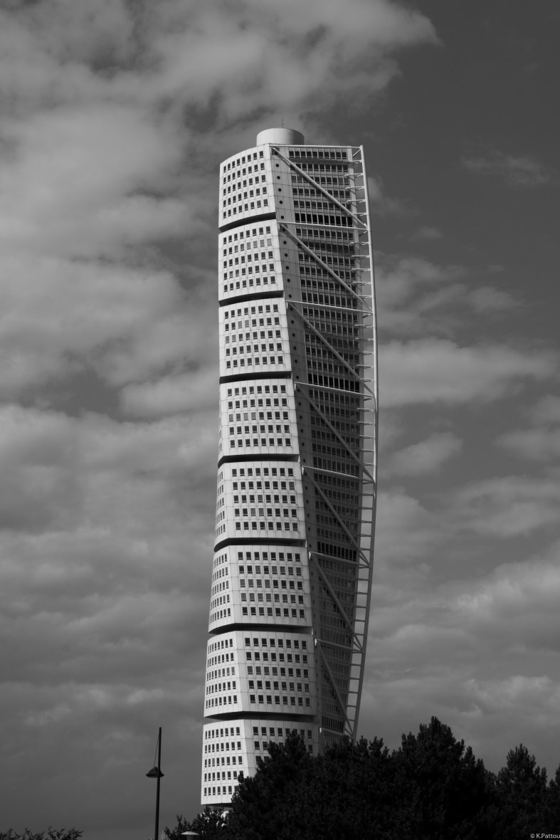 The turning torso in Malmö (Sweden)