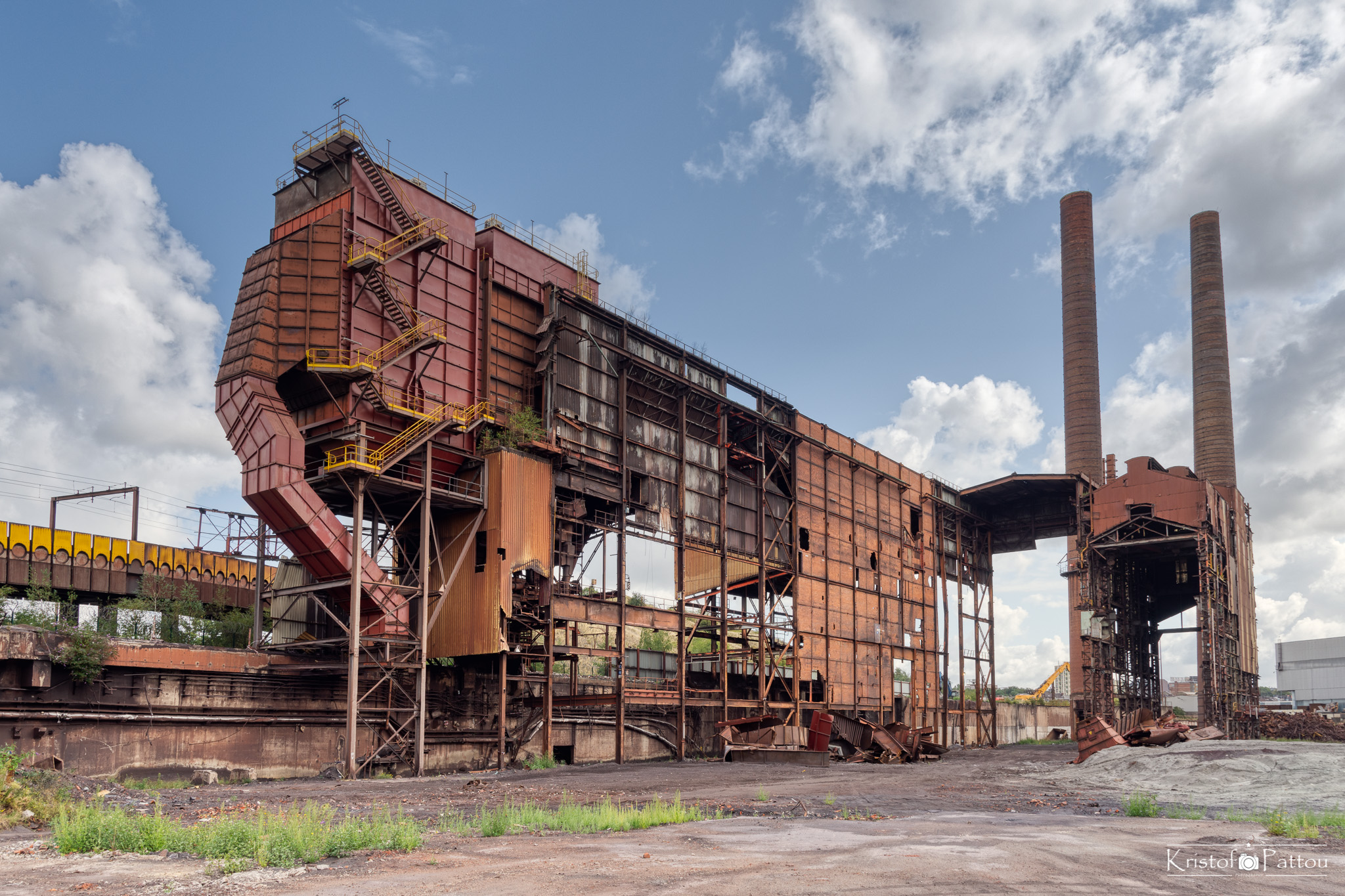 The elephant, a forgotten steel factory