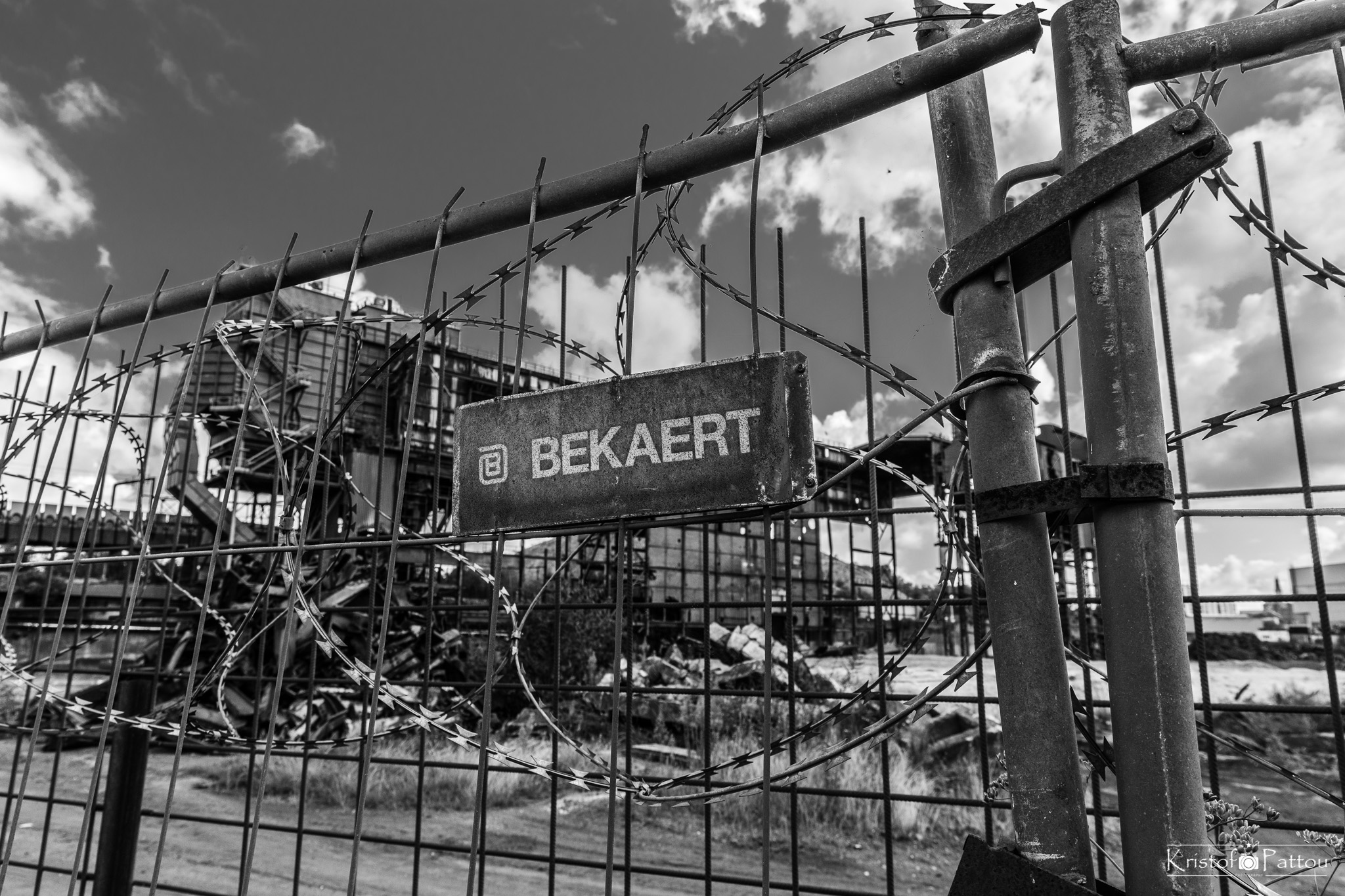 Abandoned factorty and steel industrie