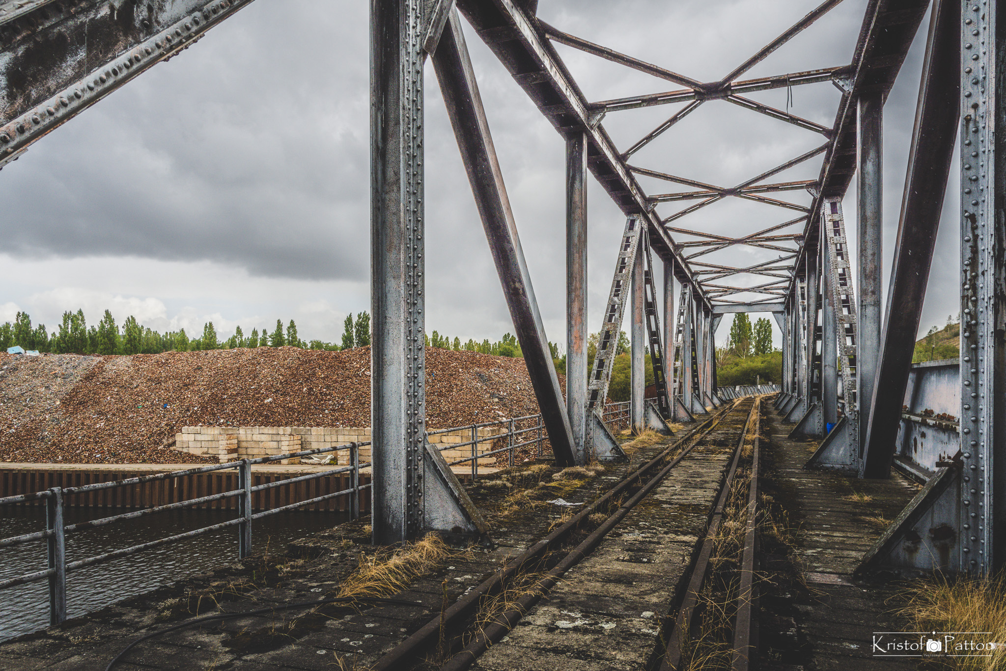 Abandoned factorty and steel industrie